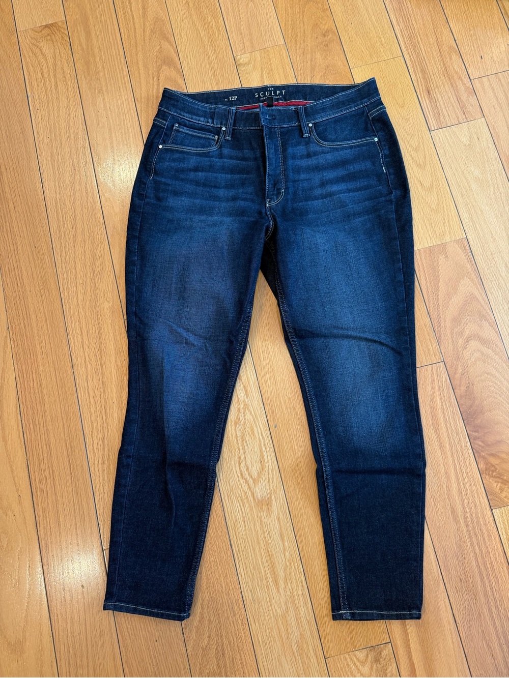 White House Black Market Dark Indigo Skinny Jeans